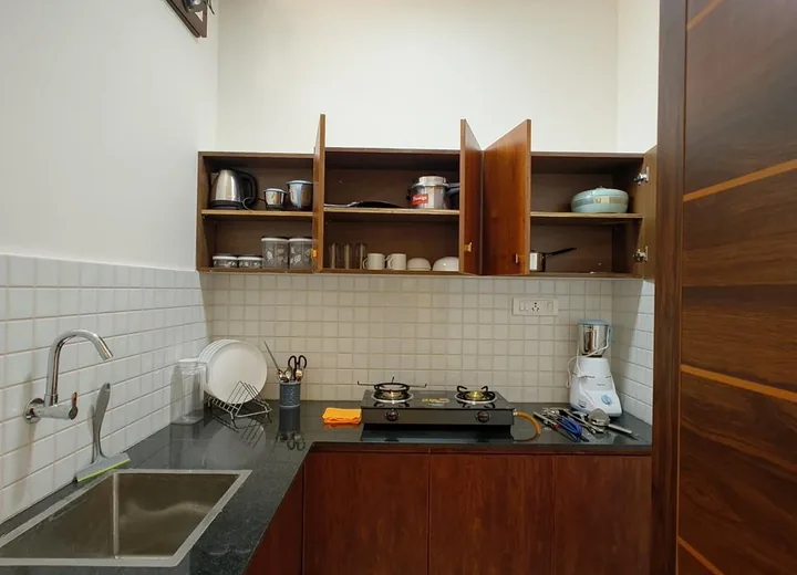 Kitchen - Open Storage at Grand Residency